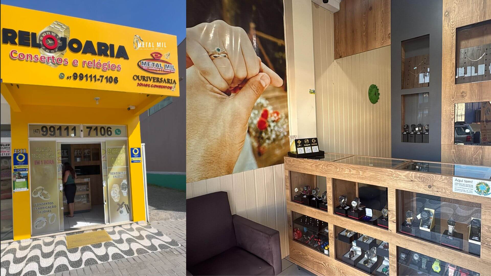 Joalheria, relojoaria, ouriversaria em itapoá
